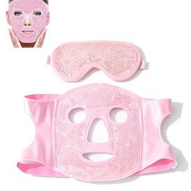 Cold and Hot Gel Bead Complex Facial Mask, Pink