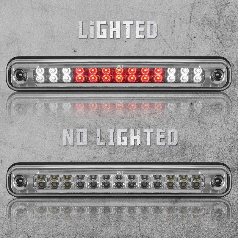 3rd Third Tail Rear Brake Light Replacement For 1988 1989