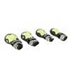 4Pcs Dog Booties Adjustable Slip Resistant Breathable Dog Boot with