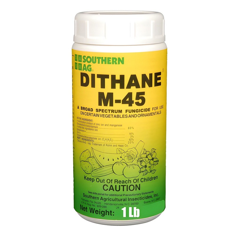 Southern AG Dithane M-45 Fungicide 80% Mancozeb - 1 lb.