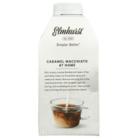 ELMHURST Caramel Macchiato Oat Creamer, 16 FZ