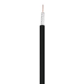 Cable Assemblies Now - RG-6/U, Quad Shield, Direct Burial, UV Resistance - F-Male to F-Male Connections - 15 Feet - High Bandwidth/High Frequency Applications Such as Internet, Cable, and Satellite TV