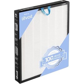 LEVOIT Vital 100S-P Replacement Filter, Genuine Air Purifier Filters, Supports HEPA Sleep Mode, High-Efficiency Activated Carbon for Removal of Smoke, Odor, Allergens, Pollen, Vital 100S-RF, 1 Pack