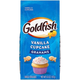 Pepperidge Farm Goldfish Grahams Vanilla Cupcake Baked Grahams, 6.6 Oz Bag