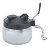 Airbrush Cleaning Pot Glass Steel and Plastic Made Paint Cleaning