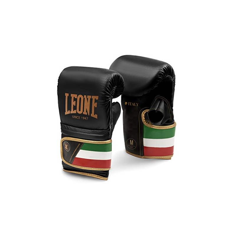 LEONE 1947, Italy Bag Gloves, Unisex Adult, Black, M, GS090