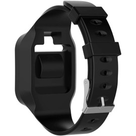 TenCloud Accessory Wristband Replacement Compatible with Voice, for Voice 2, for Voice + Golf GPS Rangefinder,Soft Silicone Strap Band for Voice golf watch Series (Black)