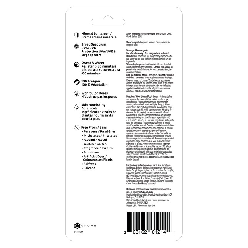 BLUE LIZARD Kids SPF 50 Stick