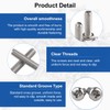 MroMax 10Pcs M4 x 70mm Pan Head Phillips Machine Screws,