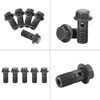 Qiilu [5pcs] M10x1.25mm Motorcycle Banjo Set Banjo Bolts & Washers