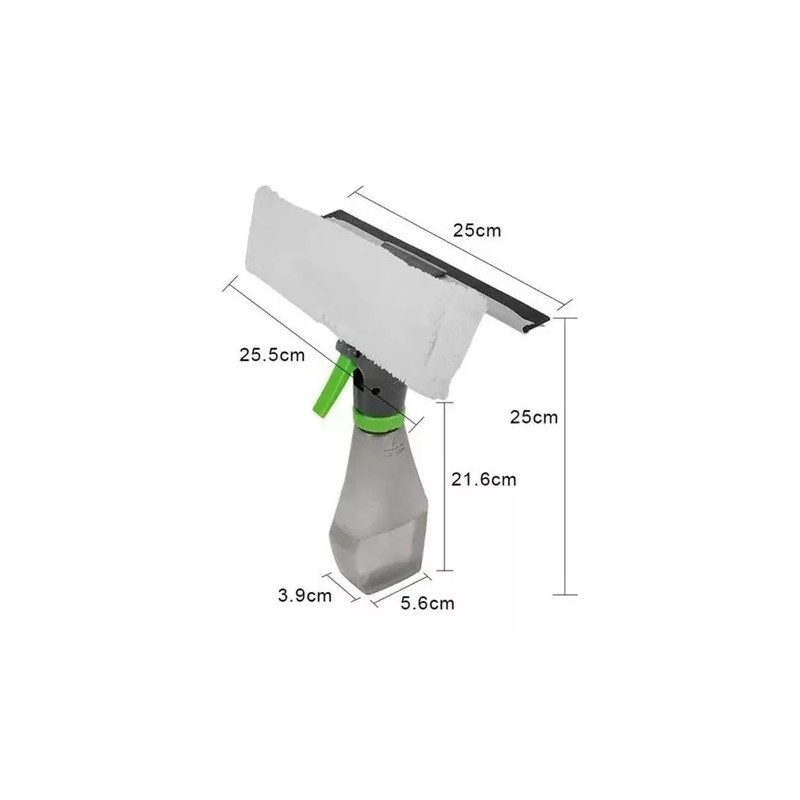 Kucall Limpia Ventanas 3 En 1 Con Atomizador