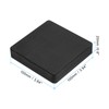 PATIKIL Bench Block 4"x4"x0.8", 2 Pack Rubber Square Stamping Nonslip