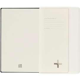 Moleskine Paper Tablet Hard Cover Smart Notebook, Ruled, Large (5" x 8.25") Black - Compatible with Moleskine Pen+ Ellipse (Sold Separately) & App, Digitize & Organize Notes, Ideas, Bullet Journal