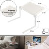 Carlo Milano Bedside Tray: Set of 2 Folding Bed Shelves,