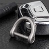 TISUR Key Ring Titanium D-Ring Key Car Motorcycle Keychain Cute