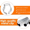 Innovess 48PCS Assorted Heavy Duty Tool Spring Terry Clips –