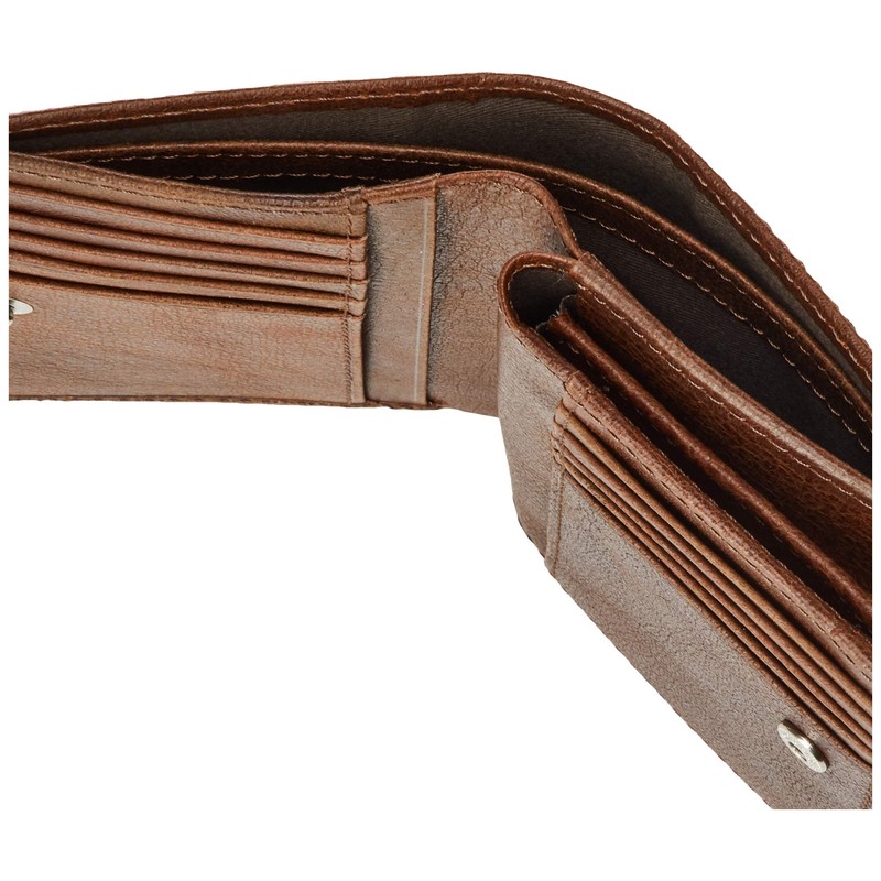 Lee Bifold Wallet, Premium Soft Cow Leather (Cow Leather), Genuine