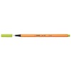 STABILO Pack of 3 Felt-Tip Pens with Stitch 88, Lime