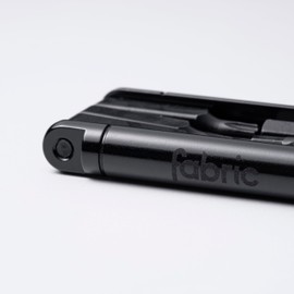 Fabric EightTool - Foldable Multitool for Cycling: 8 in 1 - Hex Keys, Torque, Screwdriver - Compact Bike Repair Tool - Black - FTL-02