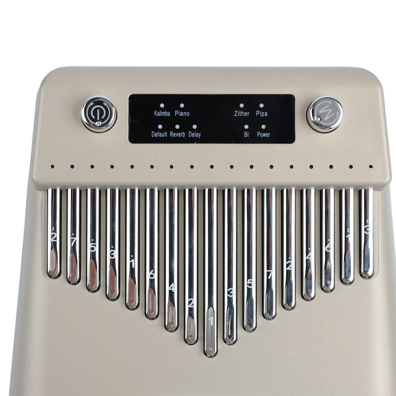 17 Keys Electronic Smart Kalimba Thumb Piano Portable Musical Instrument