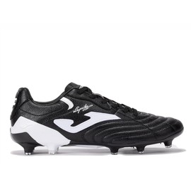 Joma - Football Boots Aguila Cup FG - Sizes: 6.5 - Professional Soccer Cleats - Microfiber Upper, High Durability PU Outsole, Heel Reinforcement, Enhanced Tongue-Free Fit - Colors: Black White