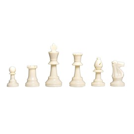 The House of Staunton Four Player Chess Set Combination - Triple Weighted Regulation Colored Chess Pieces, Four Player Vinyl Chess Board
