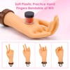 Yokilly Practice Hand for Acrylic Nails, Bendable Soft Nail Practice