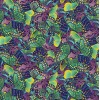 Timeless Treasures Shizuka Metallic Butterfly Wings Cotton Quilt Fabric by