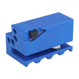 lasuroa Cardboard Cutter for Cat Scratchers, Handheld Cardboard Strip Cutting Tool with Built-in Blade Compact Portable DIY Box Cutter for Kitten Scratchers & Crafts (Dark Blue)