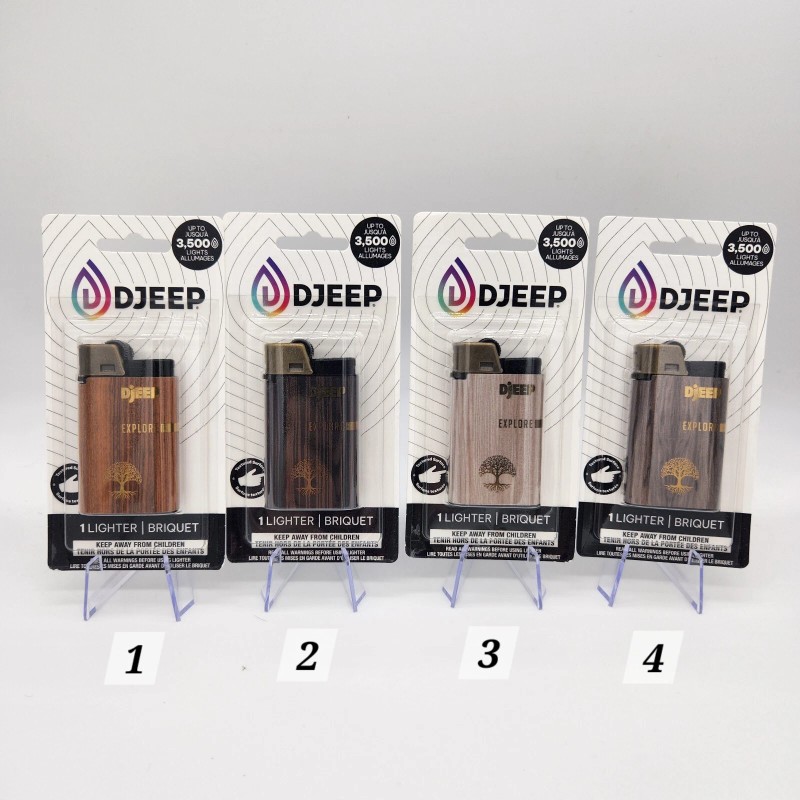 BIC DJEEP Bic Lighters Wood Grain * Up to 3500
