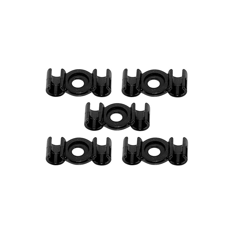 cyclingcolors Unisex_Adult Mounting Bracket, Black, Einzigartig
