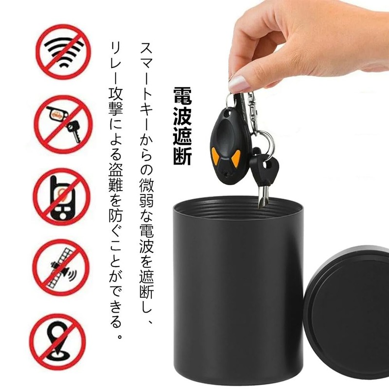 Samcos Radio Wave Blocking Case, Relay Attack Prevention, Smart Key,