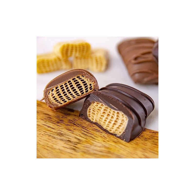 Wockenfuss Candies Honeycomb Sponge - Milk & Dark - 1lb