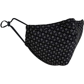 Keep Safe Reusable Face Mask Protection Washable Mouth & Nose Shield Breathable Anti Smoke Pollution Motorcycle Sport (Squares, Large)