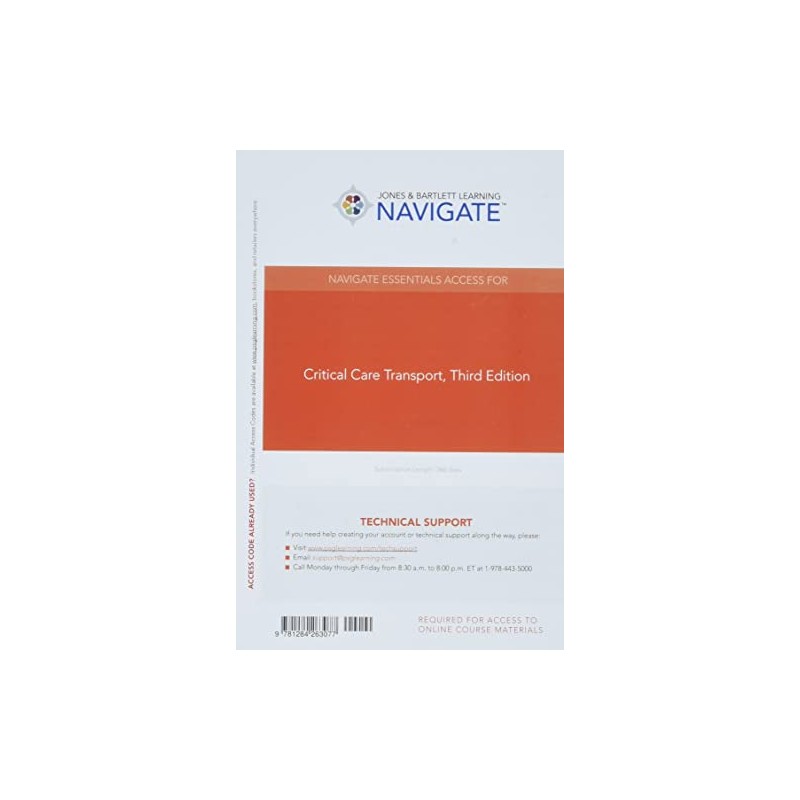 Critical Care Transport Navigate Essentials Access