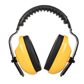 Portwest PW Classic Plus Ear Muff, Size: One Size, Colour: Yellow, PW48YER