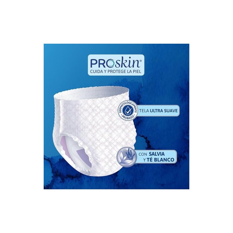 TENA Pants Nocturno Talla M, Ropa interior desechable, 10 piezas