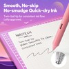 WRITECH Black Ink Gel Pens: 8-Pack Retrowave 0.5mm Fine Point