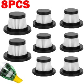 For Duck 8 Pack Duck Vacuum Filters Replacement: for Horsepower Duck Vacuum Cleaner