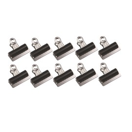 Q-Connect Grip Clip 75mm Black (10 Pack)