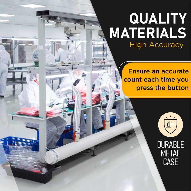 Digi 1st TC-08 Desk Tally Counter with Base, Digital Desktop