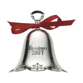 Towle 2007 Silver-Plated Pierced Bell Ornament
