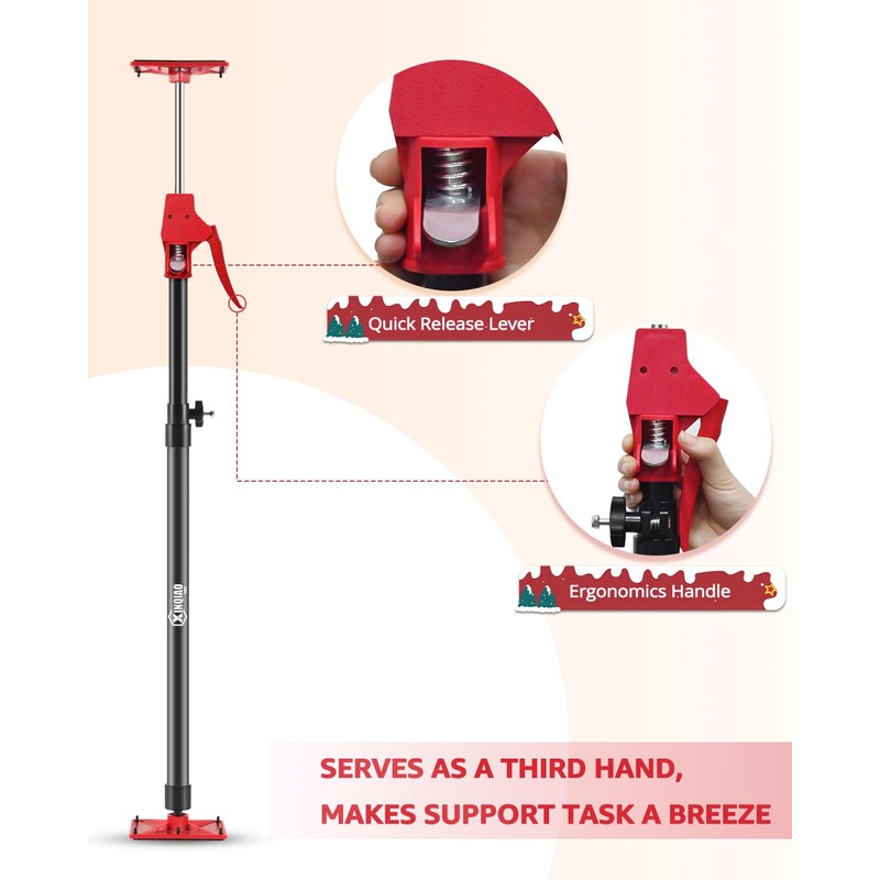 XINQIAO Cabinet Jacks for Installing Cabinets, Light Duty Third Hand