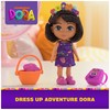 Dora, Dress Up Adventure Dora, 6-inch Doll with Removable Clothes