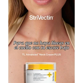 StriVectin Tighten Lift Advanced Neck crema de tratamiento intensivo PLUS Alpha-3 Peptides Neck Décolleté, Reafirmante para Cuello y Escote, Antienvejecimiento, 49.99 mililitro