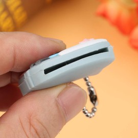 Zerodis Key Covers Pug Cat Key Cover 1Pcs Cute Puppy Cute Cat Faces Key Keychain PVC Unisex Gift Key Holders