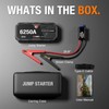 Car Battery Jump Starter 6250 Peak Amp / 960 Cold