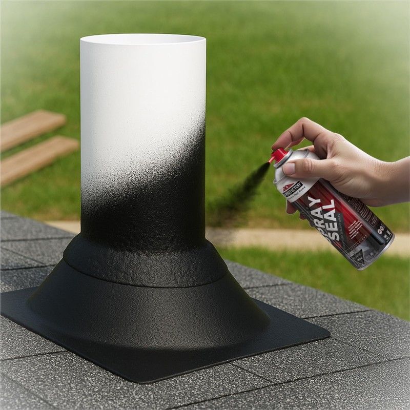 X-Protector Seal Spray - Rubber Waterproof Spray with Less-Drip Formula