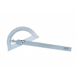 INSIZE 4799-1120 Protractor, 0-180 Degree, 4.7" x 5.9"