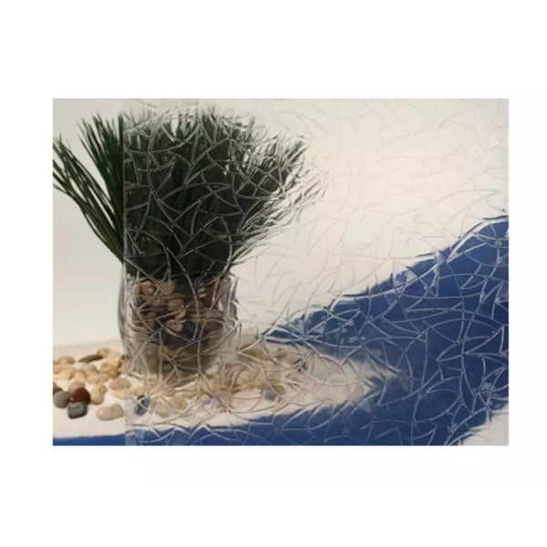 Gordon Glass Co. Clear Atlantis Cut Glass Static Cling Window